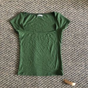 Reformation Bardot top